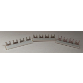 SELVO 4 WAY MCB FORK TYPE COPPER BUSBAR WITH PVC SHELL ( PACK OF 24 )