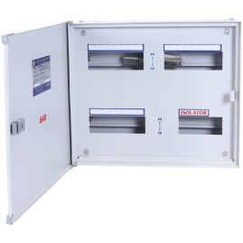 SELVO (CLASSIC SERIES) 8 Way Three Phase Neutral (TPN) Double Door Distribution Board
